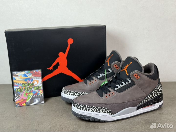 Кроссовки Nike Air Jordan 3 Retro Fear Pack