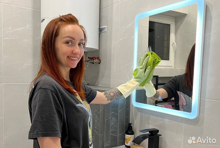 Уборка квартир, клининг, мойка окон