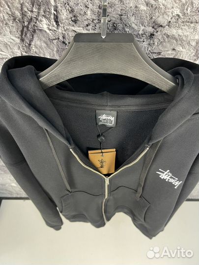 Zip худи stussy