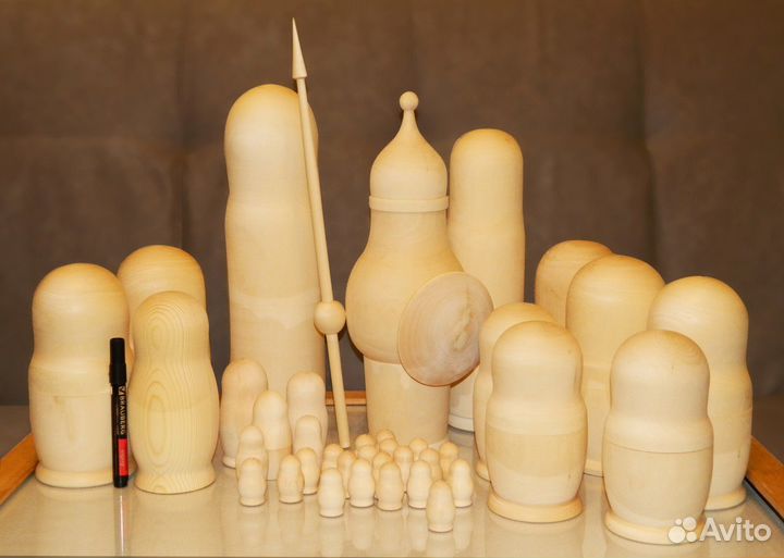 Портретные матрешки