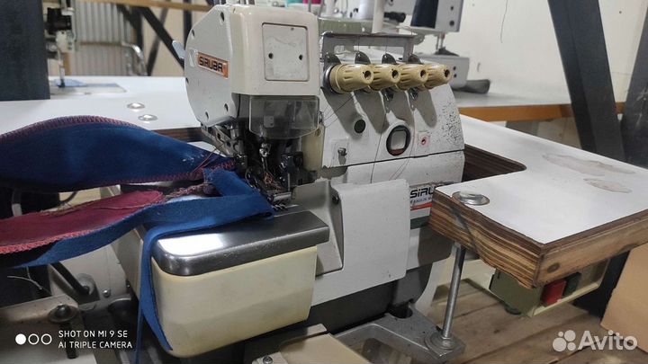 Оверлок siruba 757DFT-516-M2 5-ти нитка с верхней
