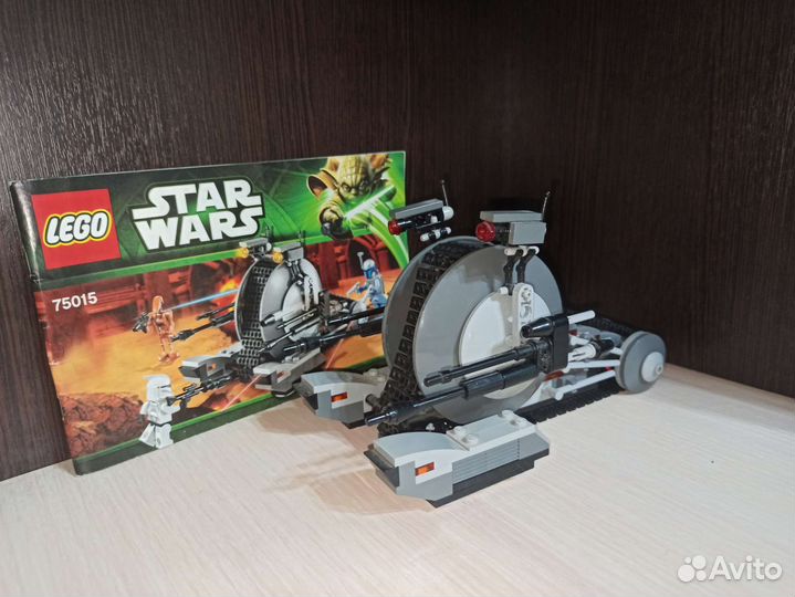 Lego Star Wars 75015 Дроид-танк Альянса