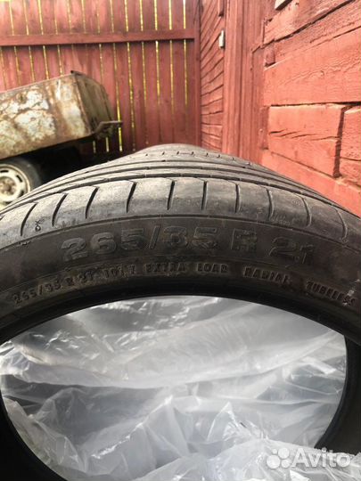 Continental ComfortContact - 5 265/35 R21 и 295/30 R21