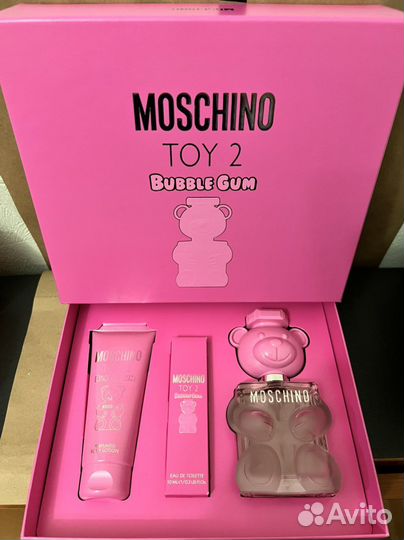 Moschino TOY 2 bubble GUM 100 + лосьон 100 + 10