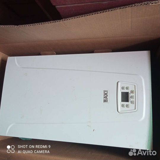 Газовый котел двухконтурный baxi eco nova 24