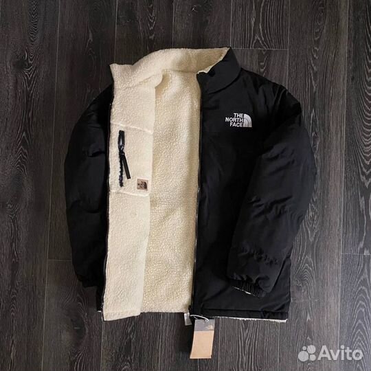 Куртка the north face двухсторонняя