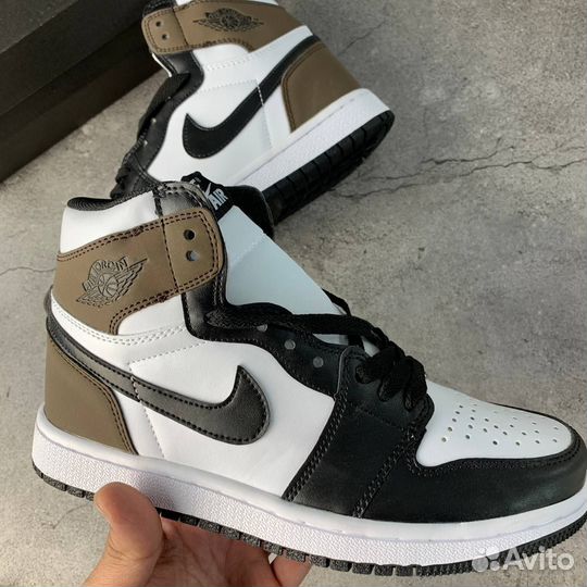 Кроссовки Air Jordan 1 Dark Mocha (36-45)