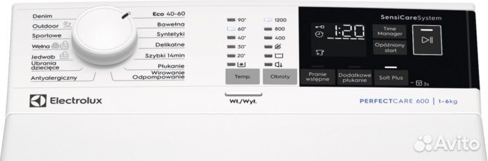 Стиральная машина electrolux EW6TN4261P