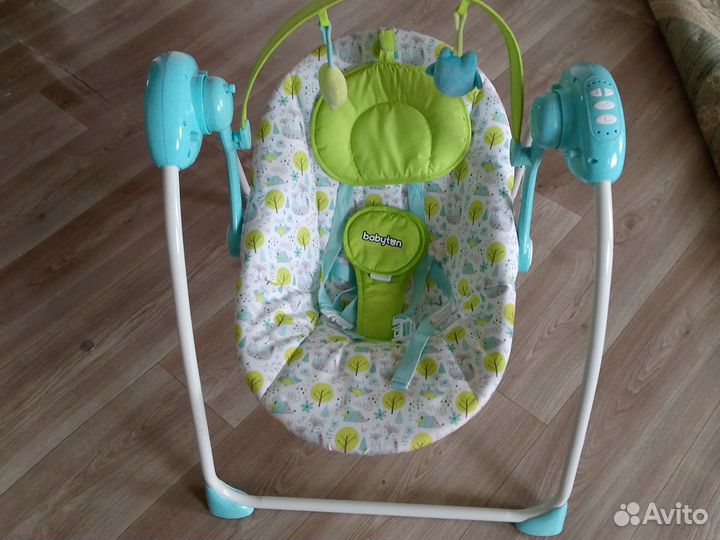 Электронные качели для новорожденных