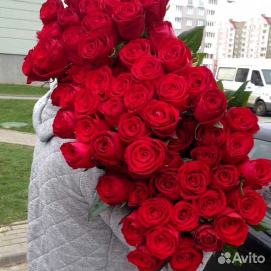 Роза 80см с доставкой. Букет роз с доставкой