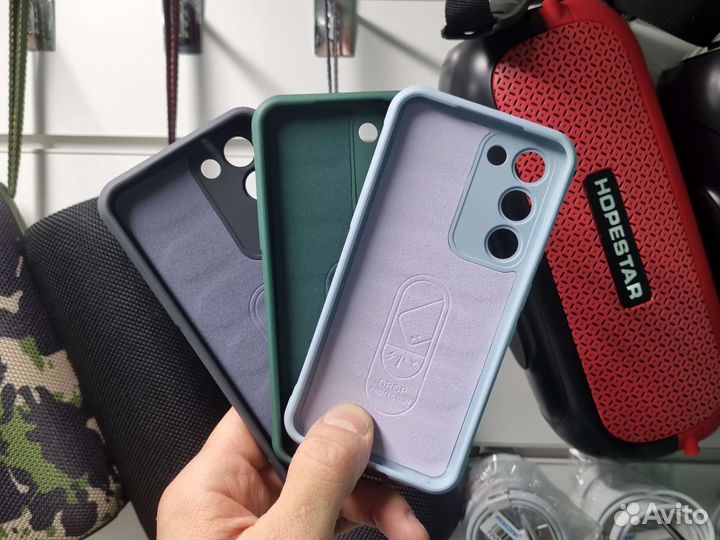 Чехол Samsung s23 с микрофиброй