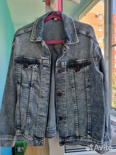 Куртка джинсовая h&m 140 см