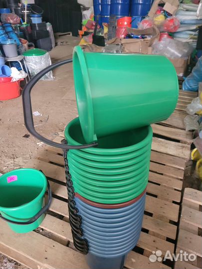 Ведро пластмассовое 10л