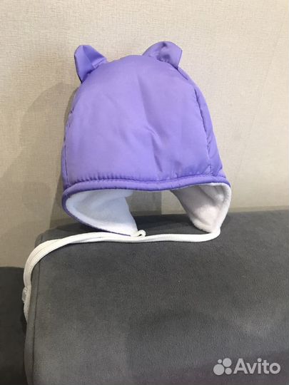 Шапка ручная работа зима новая