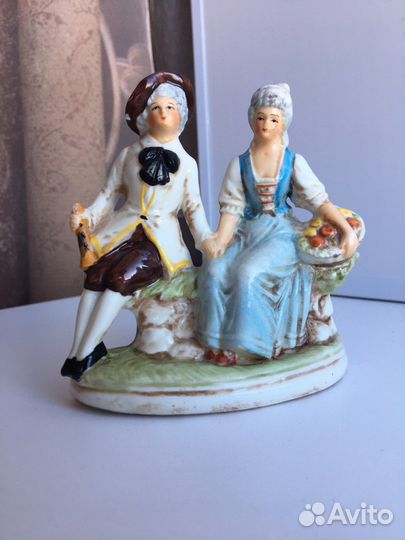 Старинная фарфоровая статуэтка Графенталь Германия