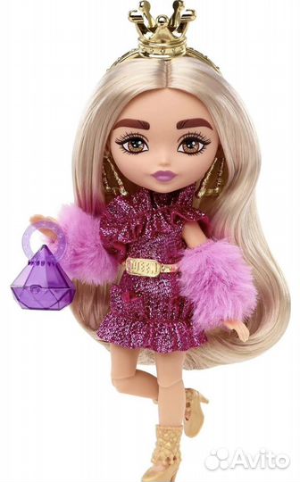 Кукла Barbie Extra Minis со светлыми волосами