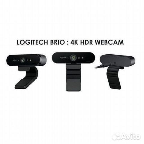 Камера Logitech brio 4k ultra HD