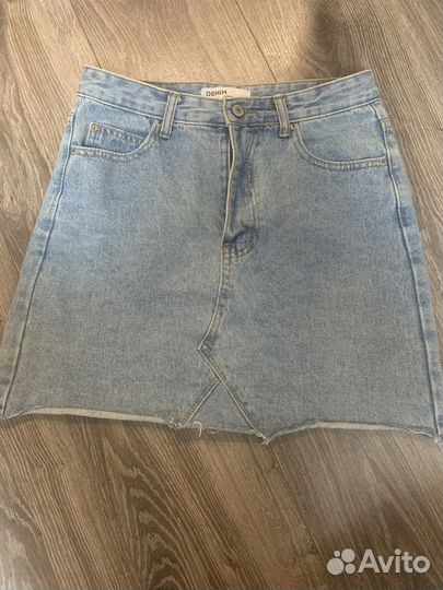 Джинсовая юбка denim