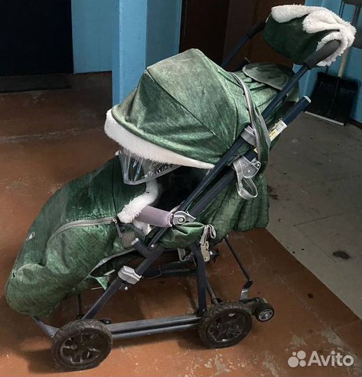 Детские санки коляска
