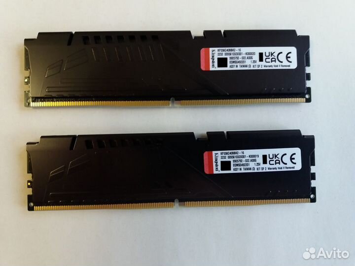 Оперативная память Kingston DDR5 8/16GB