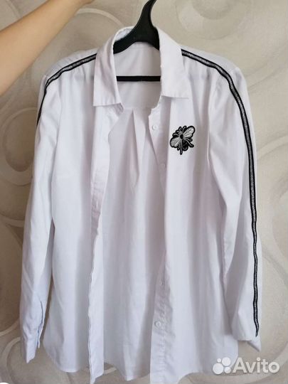 Рубашка школьная 146 152