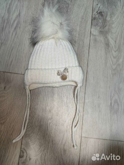 Шапка зимняя для девочки