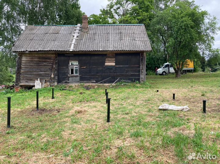 Винтовые сваи 76мм