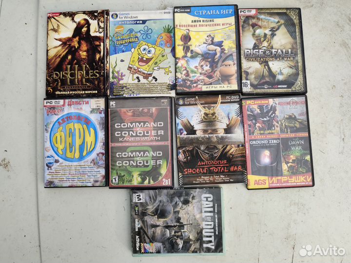 Диски игры на пк