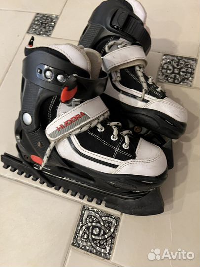 Коньки развижные 32 35