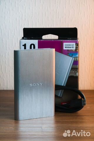 Внешний жесткий диск 1 тб Sony HD-E1 объявление продам