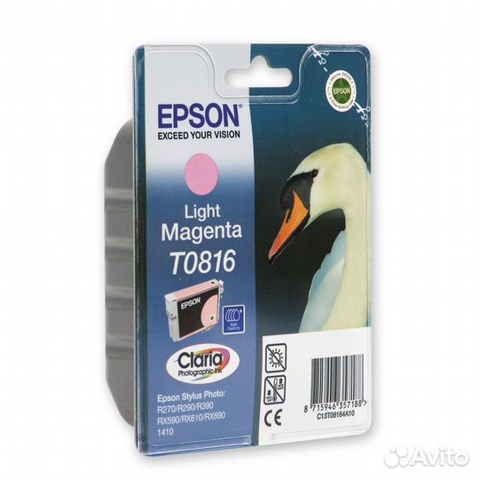 Картридж Epson T0811 T0812 T0816