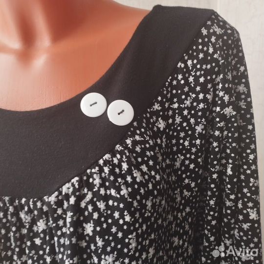 Туника женская 54 56 черная