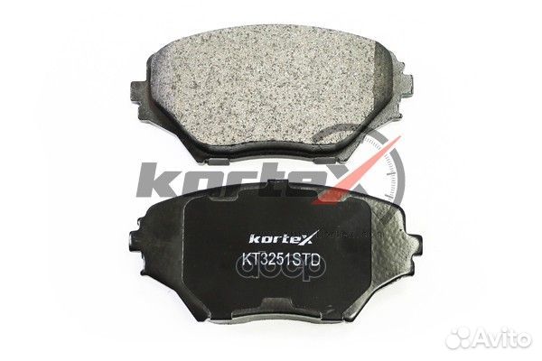 Колодки торм. toyota RAV4 II 00-05 перед.к-т KT