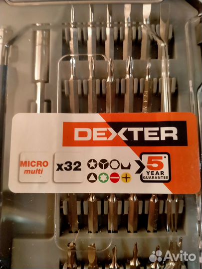 Dexter новый Набор Насадок к ответке france