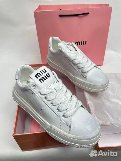 Кеды MIU MIU женские