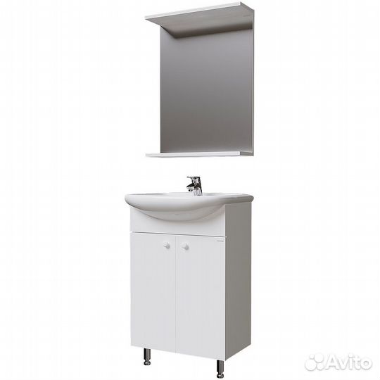 Тумба под раковину Grossman Крит-Эко 50 105005 Бе