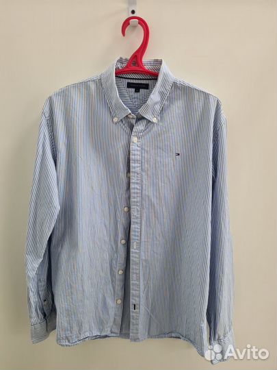 Рубашка Tommy Hilfiger в полоску размер M оригинал