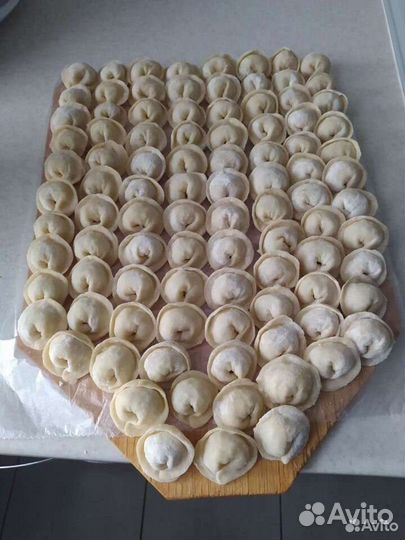 Пельмени домашние, вкусные, ручной лепки