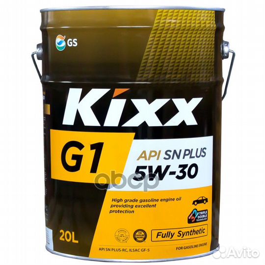 Масло моторное Kixx G1 5w-30 API SN Plus 20л L2