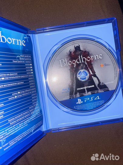 Bloodborne ps4 диск