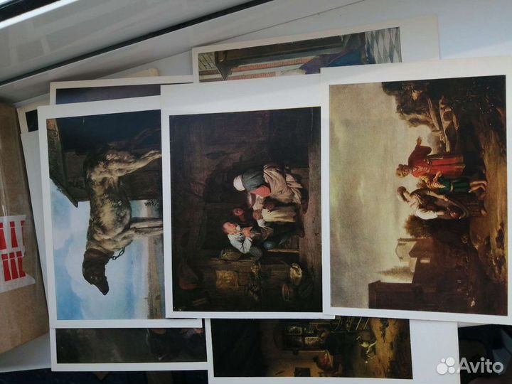 Открытки Малые Голландцы (государственный эрмитраж