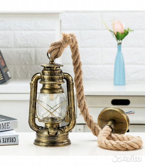Светильник «Старинная керосиновая лампа»