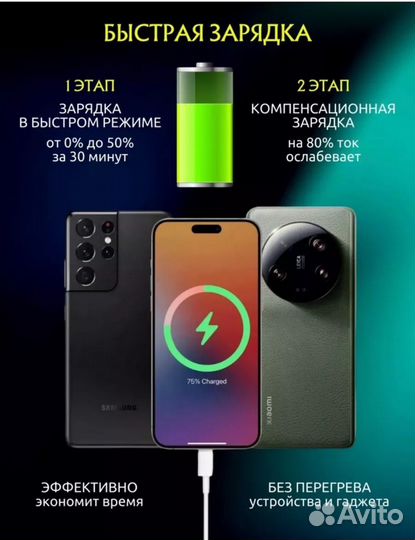 Быстрая зарядка type c