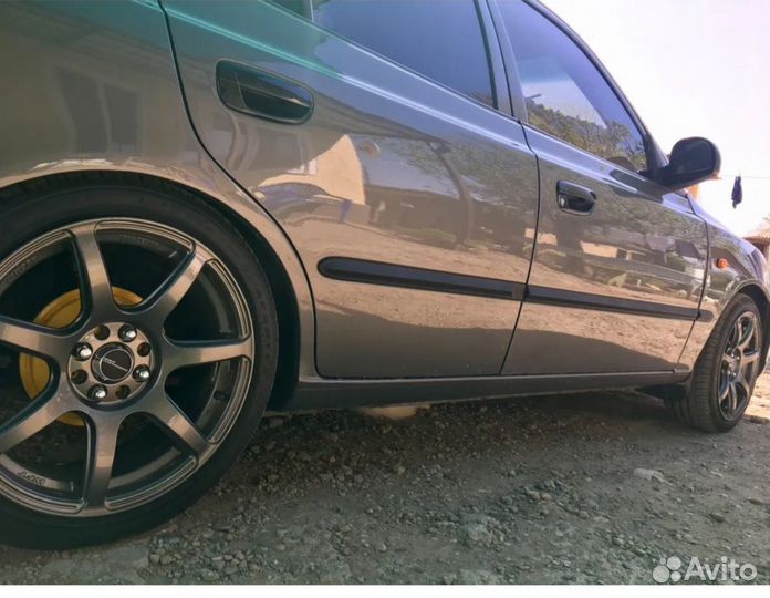 Молдинги Hyundai Accent комплект 6 шт