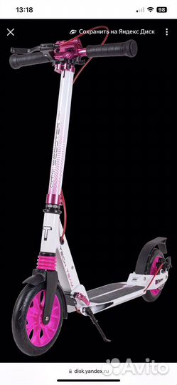 Самокат tech team city scooter disk brake