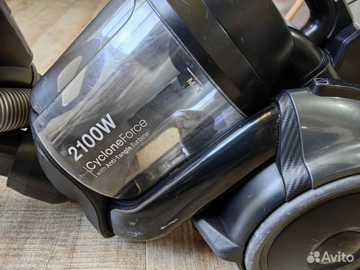 Пылесос samsung 2100w cyclone force на запчасти