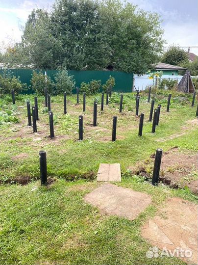 Винтовые сваи.Монтаж под ключ за 1 день