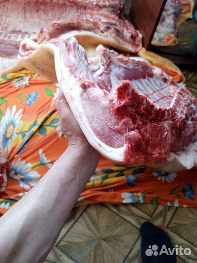 Мясо свинины домашнее