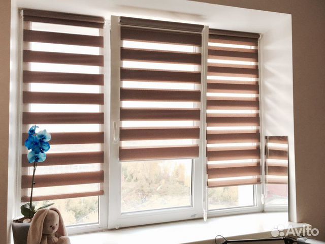 Шторы зебра