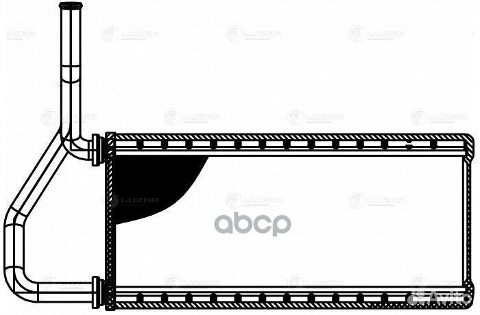Радиатор отопителя LRH2303 luzar